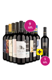 Kit 9 - Tintos de Sucesso + V9 Reserva Gr&aacute;tis - Oferta Absurda