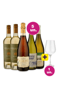 Kit 5 por 249 - Refrescantes + Taça Cristal Premium 765 mL Grátis