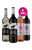 Kit 4 - Degustação Marqués de La Carrasca e Lobo Negro