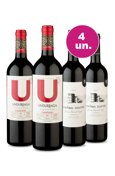 Kit 4 - Encontro de Campeões: U By Undurraga Carménère e Esteban Martín Tinto