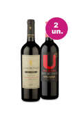 Kit 2 - Casas Del Toqui Single Estate Cabernet Sauvignon e U By Undurraga Red Blend