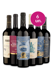 Kit 6 - Rota dos Tintos Encorpados - Exclusivo We