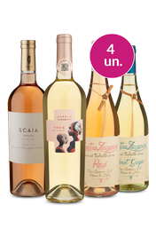 Kit 4 - Italianos Brancos e Ros&eacute;s - Exclusivo We