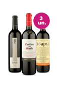 Kit 3 - Tintos Casillero del Diablo, Blason e (Oops)