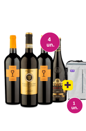 Kit 4 - Super Italianos por 99,90 a garrafa + Bolsa para 3 garrafas Gr&aacute;tis - Exclusivo We