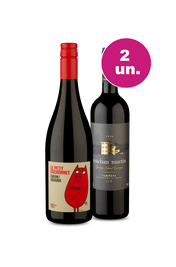 Kit 2 - Encontro de Campe&otilde;es: Le Petit Cochonnet e Esteban Mart&iacute;n Reserva Tintos