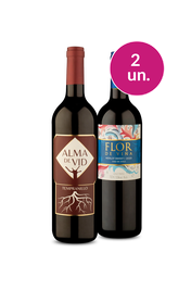 Kit 2 - Suaves Merlot e Tempranillo - Oferta Absurda