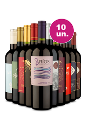 Kit 10 - Tintos Suaves da Black Wine - R$24,90 por Garrafa