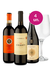 Kit Especial - Italianos com Ta&ccedil;a de Cristal - Oferta Absurda IZ