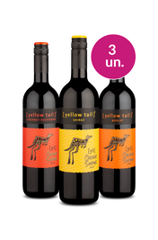Kit 3 - Tintos Yellow Tail Colour Series - Oferta Absurda