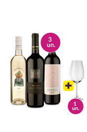 Kit 3 - Melhor Escolha por R$109 + Ta&ccedil;a de Cristal Gr&aacute;tis - Oferta Absurda