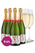 Kit Especial Montaudon Brut - Dia mundial do Champagne