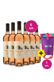 Kit 6 - Esteban Mart&iacute;n D.O. Cari&ntilde;ena Rosado + Bolsa t&eacute;rmica 1 garrafa Gr&aacute;tis - Exclusivo We