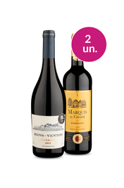Kit 2 - Bons-Ventos Superior e Marquis de Chasse - Spoiler Black Wine