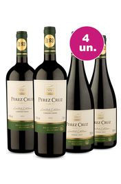 Kit 4 - Degusta&ccedil;&atilde;o P&eacute;rez Cruz Limited Edition - Exclusivo We