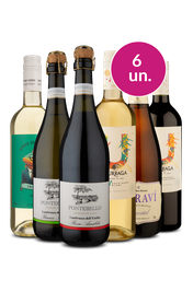 Kit 6 - Vinhos Suaves - Oferta Absurda