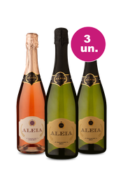 Kit 3 - Espumante Aleia por R$99 - Spoiler Black Wine