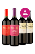 Kit 4 - Tô Suave! - Tintos Suaves por R$99