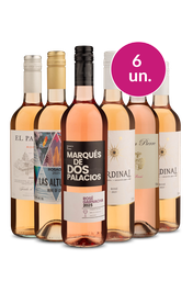 Kit 6 - Sele&ccedil;&atilde;o Ros&eacute; Frescor & Leveza - Exclusivo We