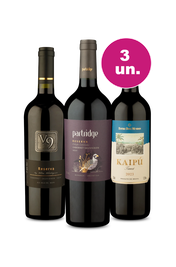 Kit 3 - Trio Imperdível por R$99 - Oferta Absurda Black Wine