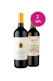 Kit 2 - Clos e Sibaris Gran Reserva - Encontro de Campe&otilde;es
