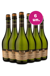 Kit 6 - Espumante Las Condes Brut - Exclusivo We