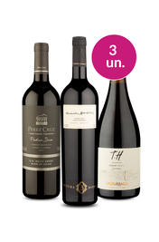 Kit 3 - Vinhos Premium - Exclusivo We