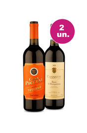 Kit 2 - Italianos Consagrados - Oferta Absurda Black Wine