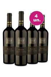 Kit 4 - V9 Reserva Cabernet Sauvignon - Exclusivo WE