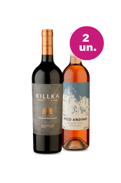 Kit 2 - Killka e Pico Andino - Oferta Absurda Black Wine