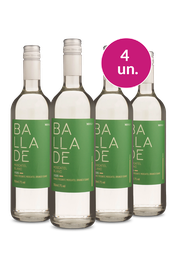 Kit 4 - Frisante Ballade Moscatel Branco Suave 2026 - Exclusivo We