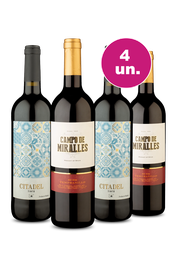 Kit 4 - Espanhois por R$24,90 por Garrafa