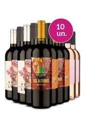 Kit 10 - Vinhos Meio-Secos - R$25,90 por Garrafa - Oferta Absurda