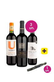 Kit 3 - Grandes destaques + Saca Rolhas Gr&aacute;tis