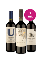 Kit 3 - Tintos Secos por R$ 99 - Exclusivo We