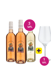 Kit 3 - Degusta&ccedil;&atilde;o Lan&ccedil;amento Enigma + Ta&ccedil;a de Cristal Gr&aacute;tis