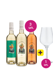 Kit 3 - Degusta&ccedil;&atilde;o Lan&ccedil;amento Enigma + Ta&ccedil;a de Cristal Gr&aacute;tis