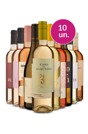 Kit 10 - Brancos e Ros&eacute;s - Exclusivo We