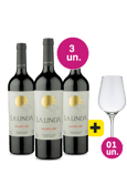 Kit 3 - La Linda + Taça Cristal Grátis