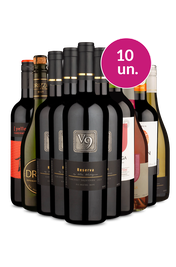 Kit 10 - O Melhor do Chile por R$32,90 por garrafa - Oferta Absurda