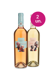 Kit 2 - Schola Sarmenti Mesia I.G.T. Salento Malvasia Bianca e Negroamaro Ros&eacute; - Exclusivo We