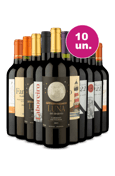 Kit 10 - Tintos Secos por R$28,90 por Garrafa - Oferta Insana