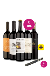 Kit 5 - Europeus + Saca Rolhas Gr&aacute;tis