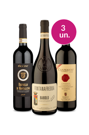 Kit 3 - Barolo, Brunello e Chianti - Exclusivo We