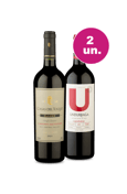 Kit 2 - Casas Del Toqui Single Estate Cabernet Sauvignon e U By Undurraga Carménère