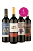 Kit 4 - Tintos Tranquilos por R$99