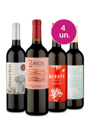 Kit 4 - Tintos Suaves - Exclusivo We