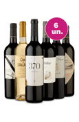 Kit 6 - Vinhos para se presentear por R$199