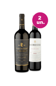 Kit 2 - Encontro de Campeões: Casas Del Toqui Barrel Series Cabernet Sauvignon e Burmester Tinto