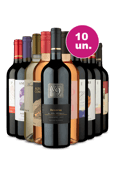 Kit 10 - Vinhos Incríveis por R$27,90 por Garrafa - Oferta Insana